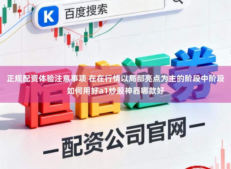 正规配资体验注意事项 在在行情以局部亮点为主的阶段中阶段如何用好a1炒股神器哪款好
