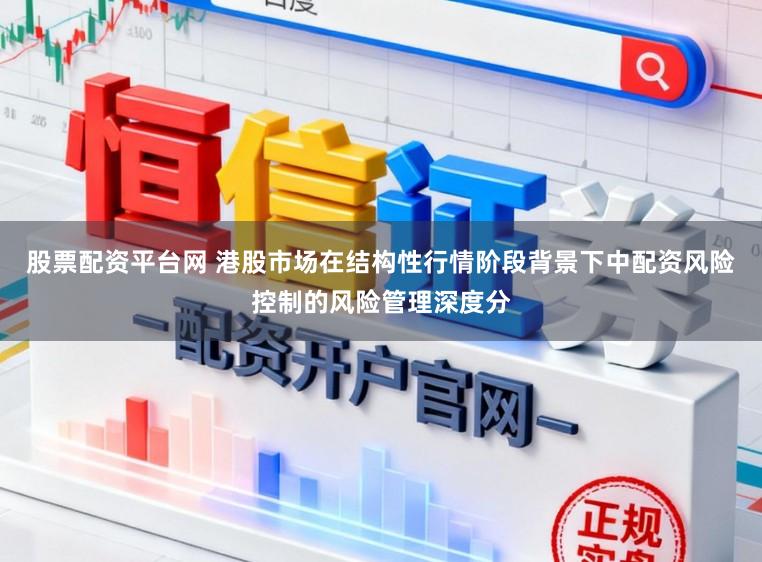 股票配资平台网 港股市场在结构性行情阶段背景下中配资风险控制的风险管理深度分
